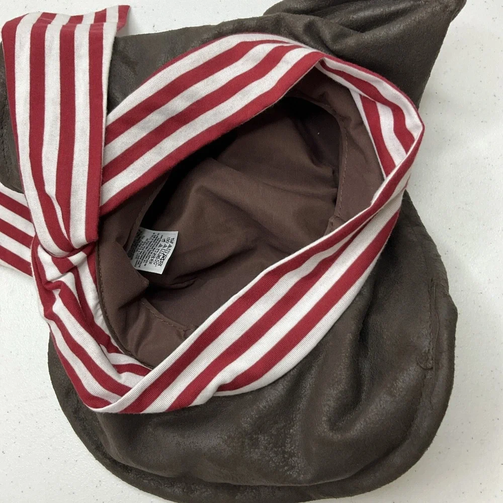 Disney Parks Pirates of the Caribbean Hat Brown Cap Mickey Pirate YOUTH Bandanna